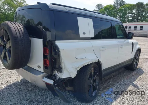 2021 Land Rover Defender 110 Se из США, поврежденный, VIN SALEPERUXM2045244